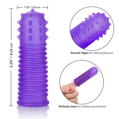 Intimate Play Finger Tingler - Purple by CalExotics