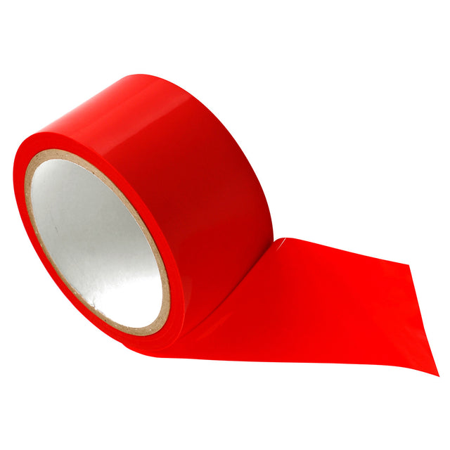 Frisky Bondage Tape - Red PVC, 65 ft x 2 in - 848518002266