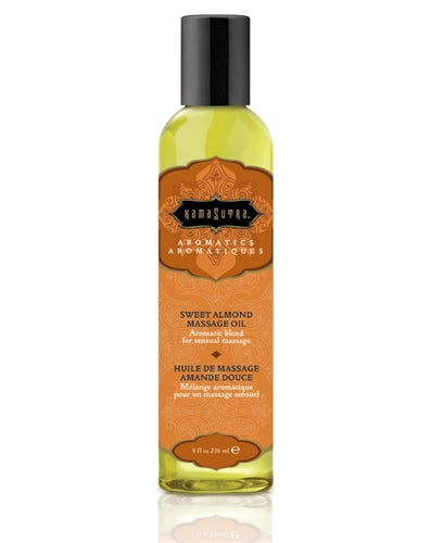 Kama Sutra Aromatic Massage Oil — Sweet Almond, 8 fl oz - KS0021