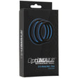 Optimale 3 C Ring Set - Thin - Black by Doc Johnson