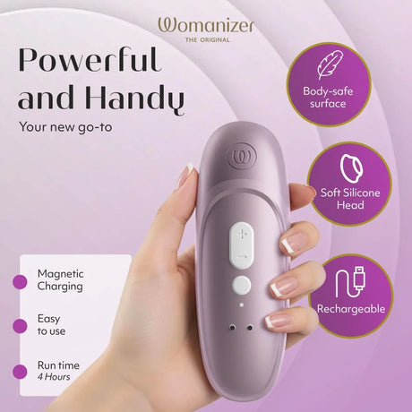 Womanizer Pro Clitoral Stimulator — Lilac, 11 Intensities - WZ3314
