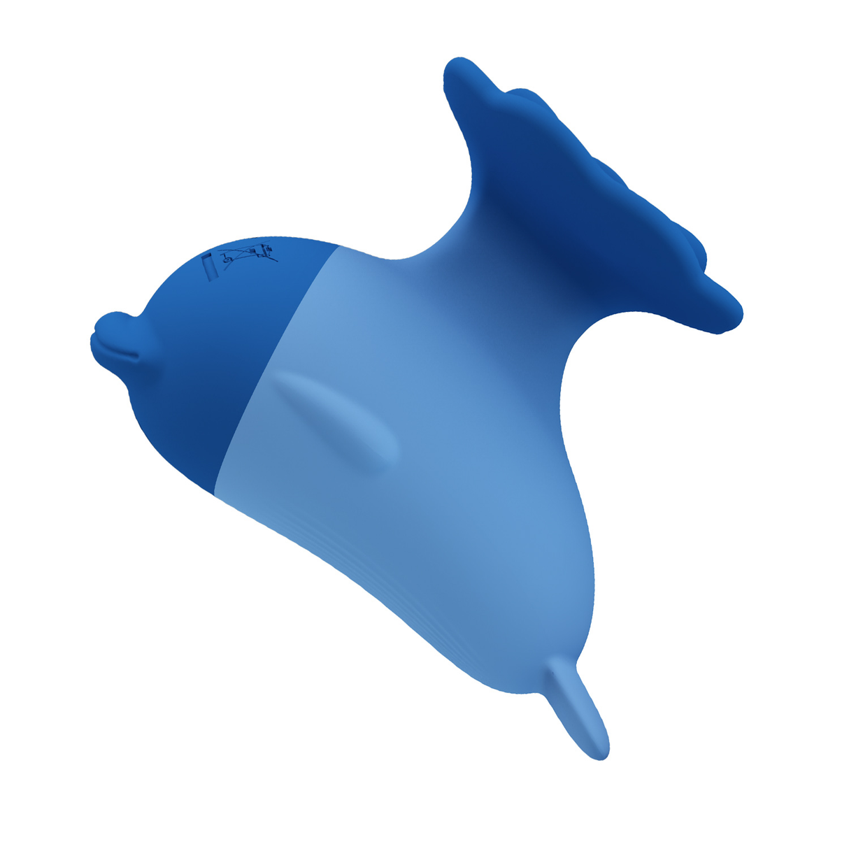 Pretty Love Dolphin Mini Vibrator — Blue - BI-300147