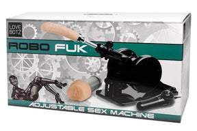 XR Brands Robo Fuk Adjustable Portable Sex Machine with 8-inch Dildo - LB-AD929