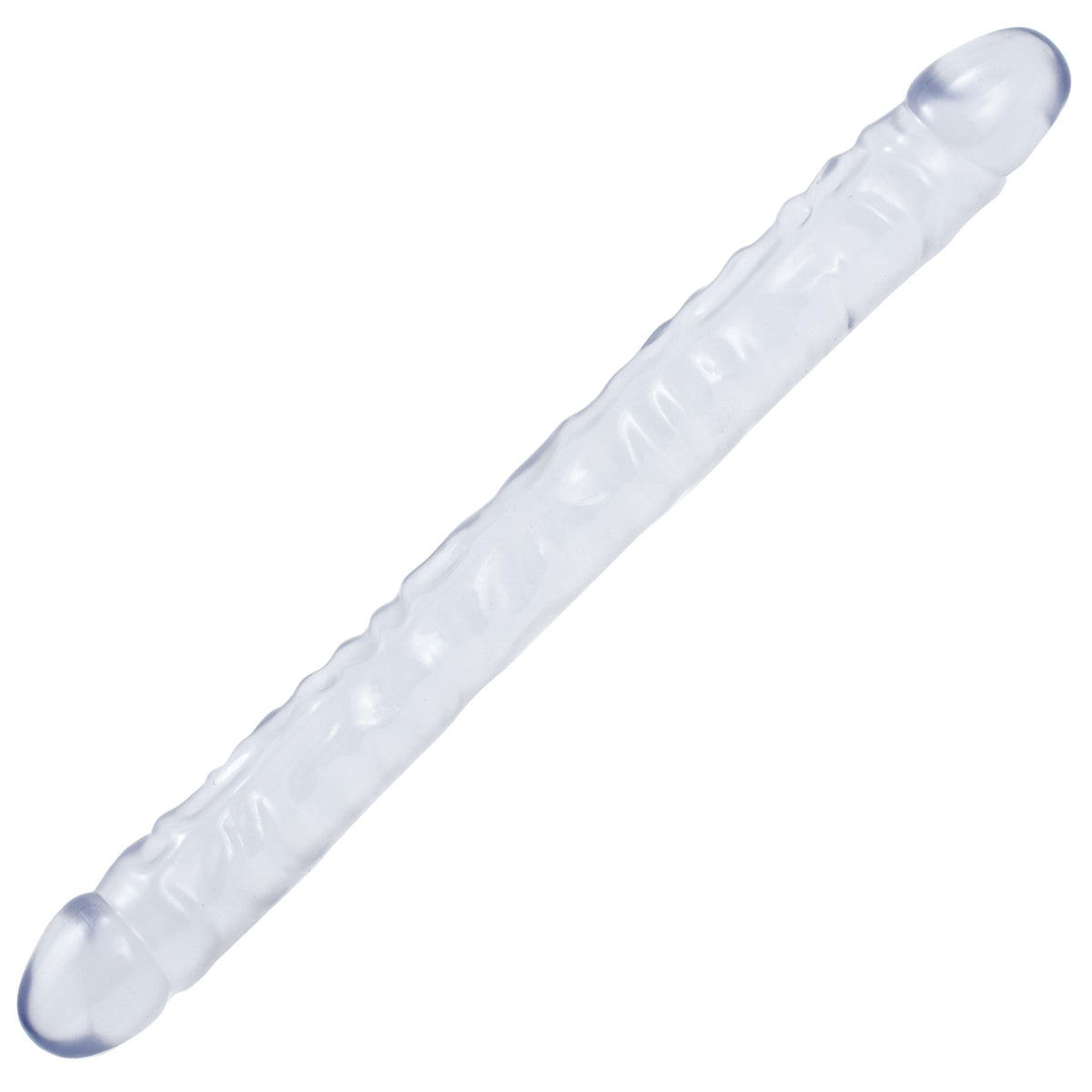 Crystal Jellies 18 Inch Double Dong - Clear by Doc Johnson
