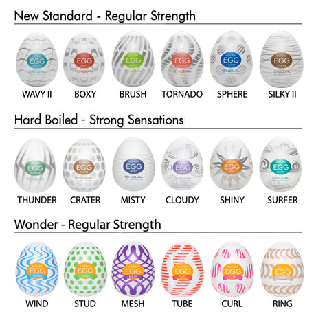 Tenga Egg Sphere Disposable Male Masturbator with Sample Lube - TN217