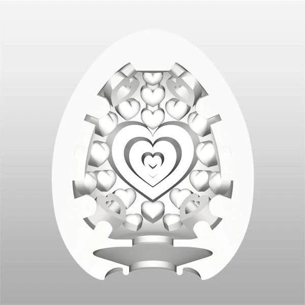 Tenga Egg Lovers Male Masturbator — Single-Use Sleeve in Black & Pink Case - TN221