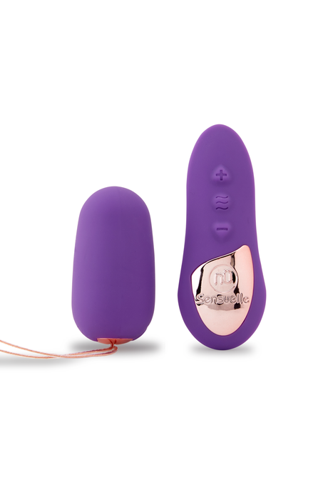 Nu Sensuelle Petite Egg Remote Vibrator — Purple - BT-W62PU