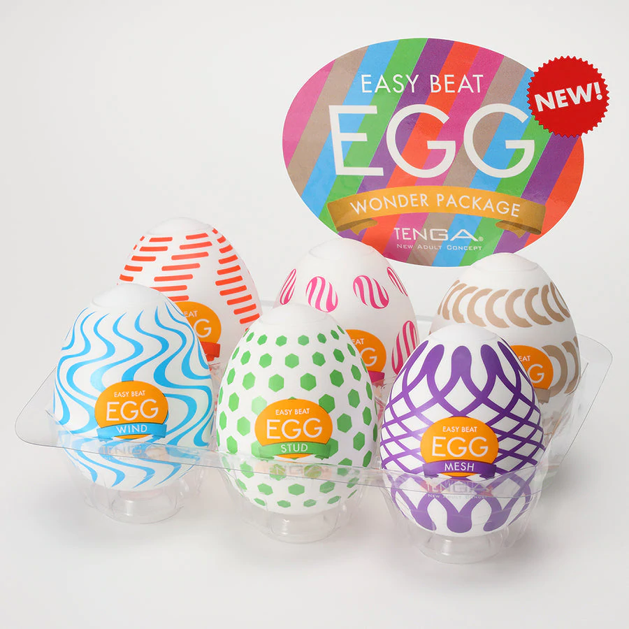 Tenga Egg Wonder Variety Pack — 6-Pack - TN196