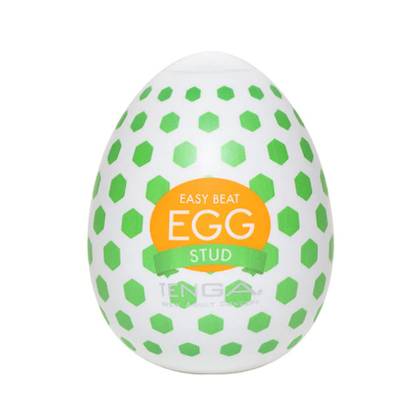 Tenga EGG Stud Single-Use Textured Sleeve with Sample Lubricant - TN228