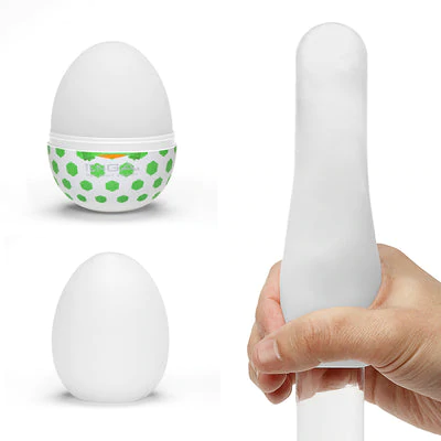 Tenga EGG Stud Single-Use Textured Sleeve with Sample Lubricant - TN228