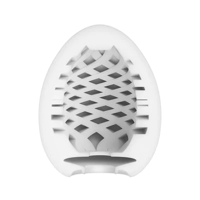 Tenga EGG Mesh Single-Use Textured Sleeve with Sample Lotion - TN229