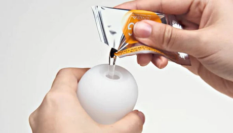 Tenga Egg Shiny Pride Single-Use Masturbator (Rainbow) - TN225
