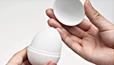 Tenga Egg Lovers Male Masturbator — Single-Use Sleeve in Black & Pink Case - TN221