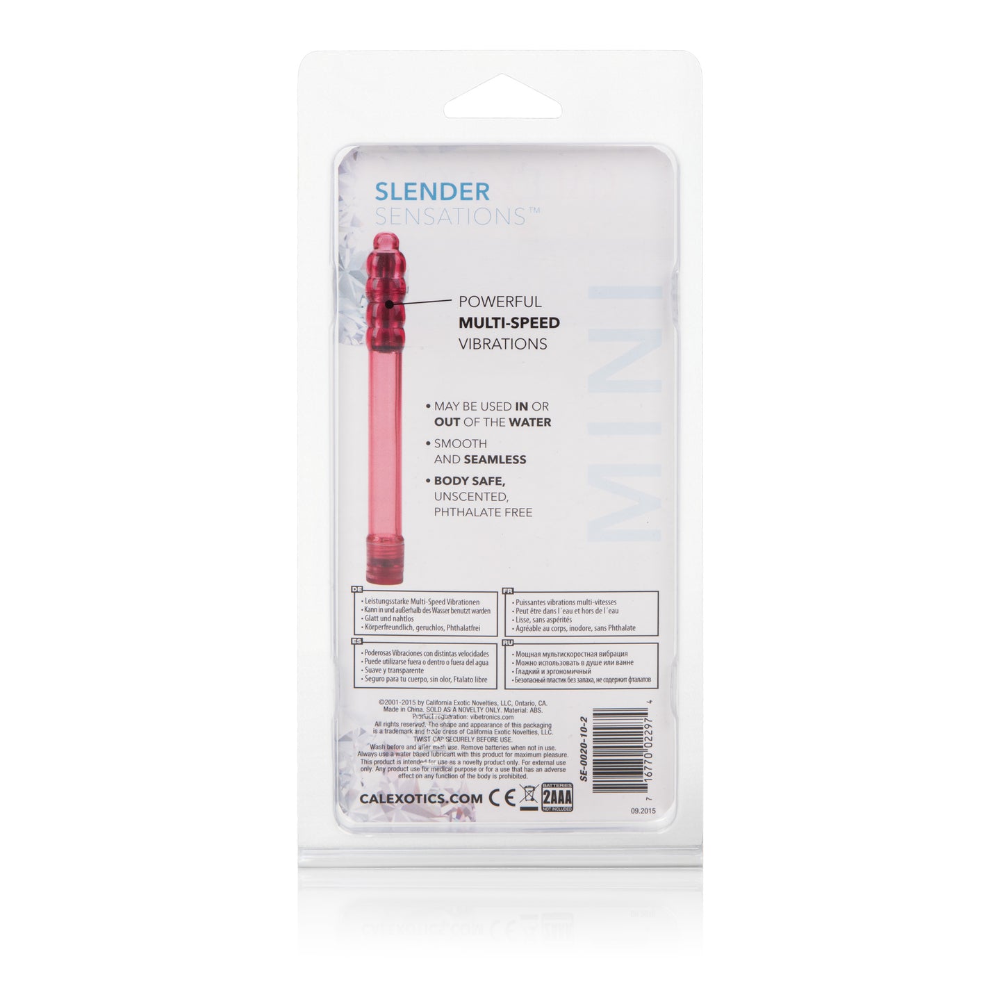 Slender Sensations - Red by CalExotics