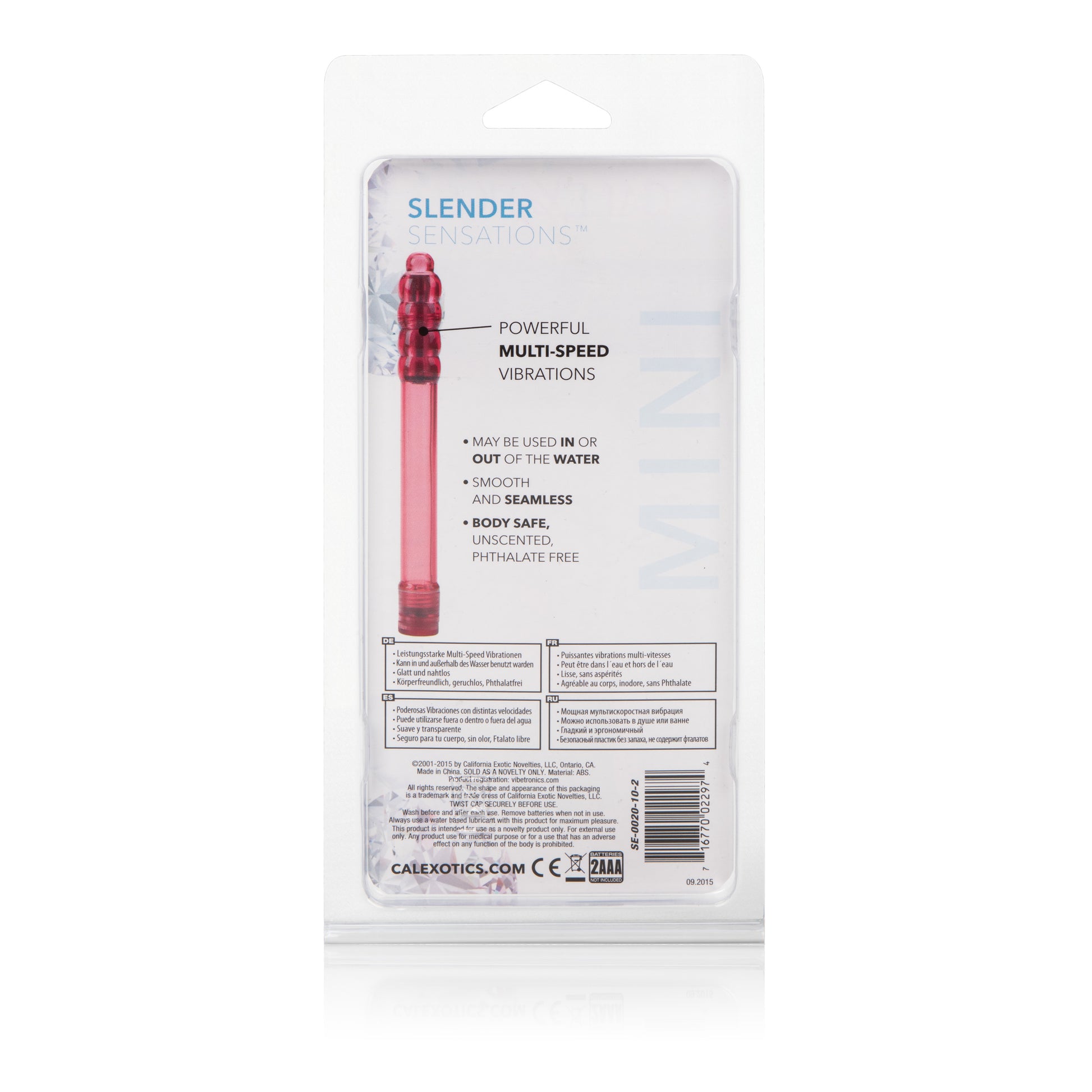 Slender Sensations - Red by CalExotics