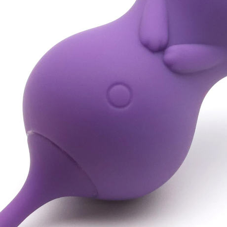 Emojibator Kitty Cat Kegel Vibrator — Remote-Controlled, USB Rechargeable - EM7082
