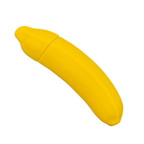 Emojibator Banana Vibrator — 4.6-inch USB Rechargeable Bullet - EM7129