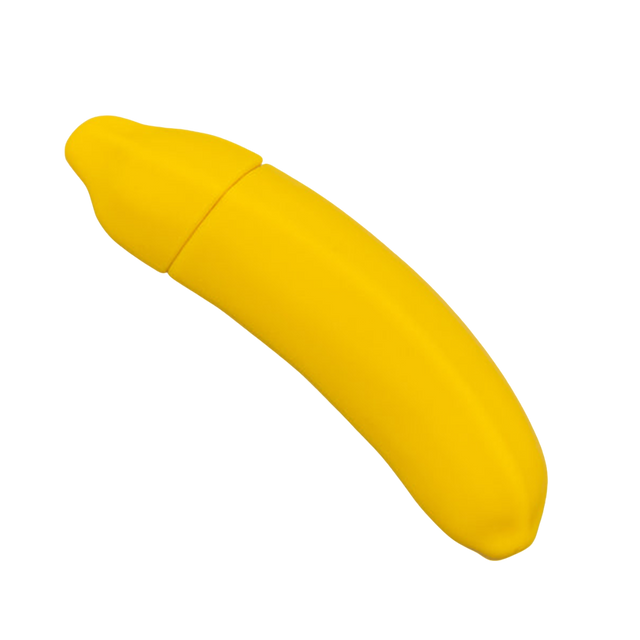 Emojibator Banana Vibrator — 4.6-inch USB Rechargeable Bullet - EM7129