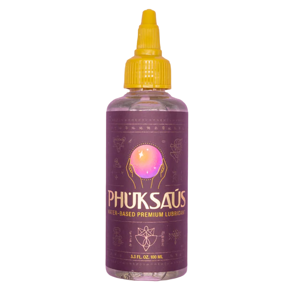 Emojibator Phuksaus Water-Based Lubricant — 3 oz - EM9578