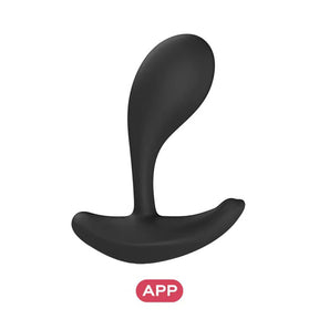 Honey Play Box OLY 2 App-Enabled Wearable Vibrator — Black - H-WE-22-964BL