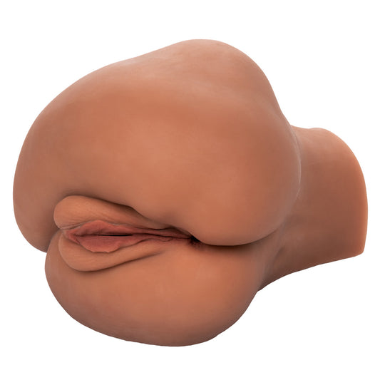 CalExotics Stroke It Side Banger Male Masturbator — Brown, 8 x 9.25 in - SE0913173