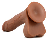 Blush X5 Grinder Dildo — 8.5 in Realistic Dildo with Suction Base - BL-71893