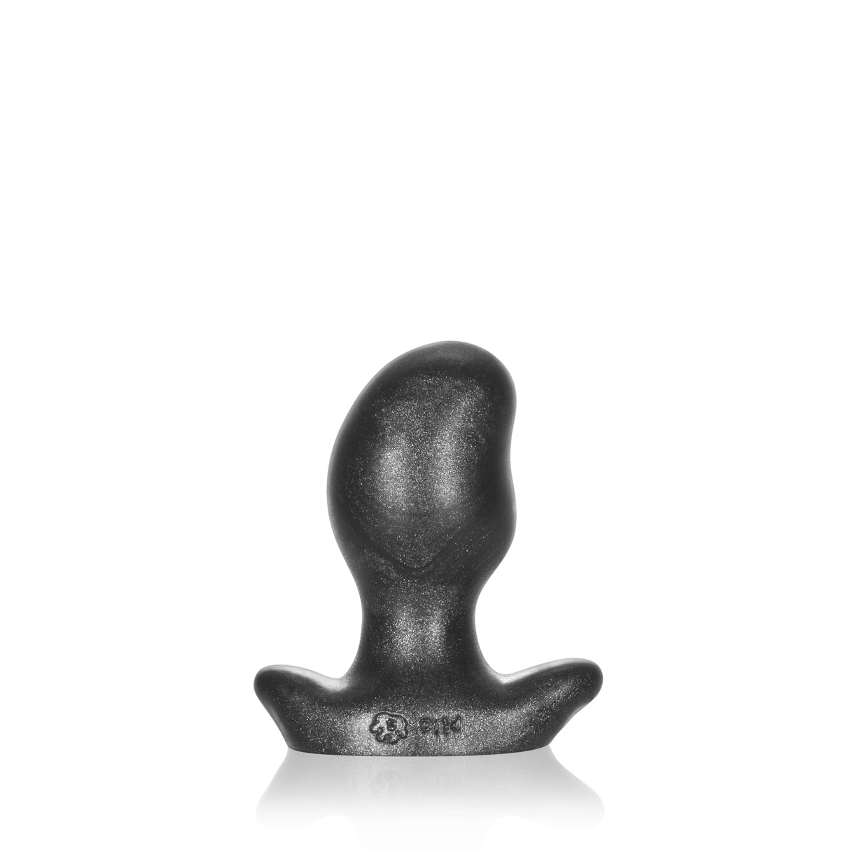 OXBALLS ERGO Buttplug — Small (Smoke), Pure Platinum Silicone - OX-1358-S-SMK