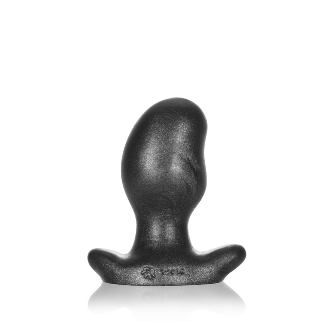 OXBALLS ERGO Buttplug — Medium (Smoke), Pure Platinum Silicone - OX-1358-M-SMK