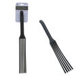 CalExotics Nocturnal Silicone Flogger — Black, Insertable G-Curve Handle - SE2678582