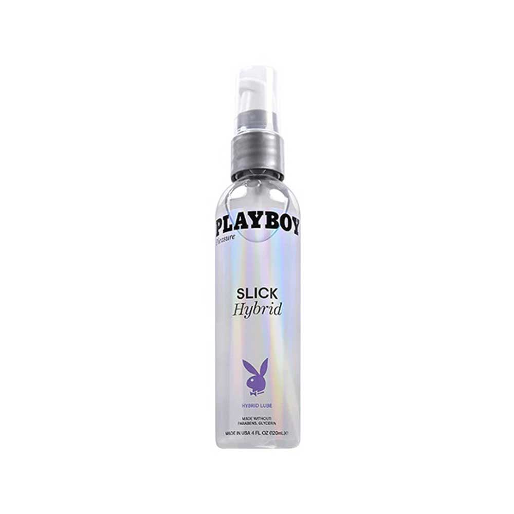 Playboy Pleasure Slick Hybrid Lubricant, 4 oz - PB-LQ-2130-2