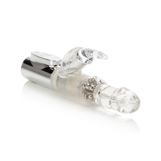 CalExotics Platinum Jack Rabbit Vibrator, Silver - SE0611103