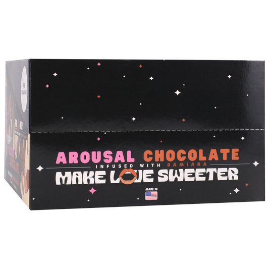 Happy Chocha (Hers) Liquid Chocolate by Doc Johnson — 12-Pack Display - DJ1325-36-BX