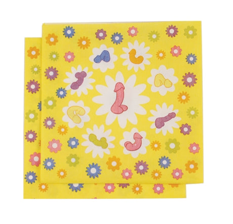 Little Genie Novelty Party Napkins, 8 Count 25 x 25 cm - CP-354