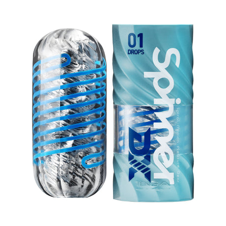 Tenga Spinner DX 01 Drops Stroker — Thicker Elastomer & Spinning Orbs - TN511