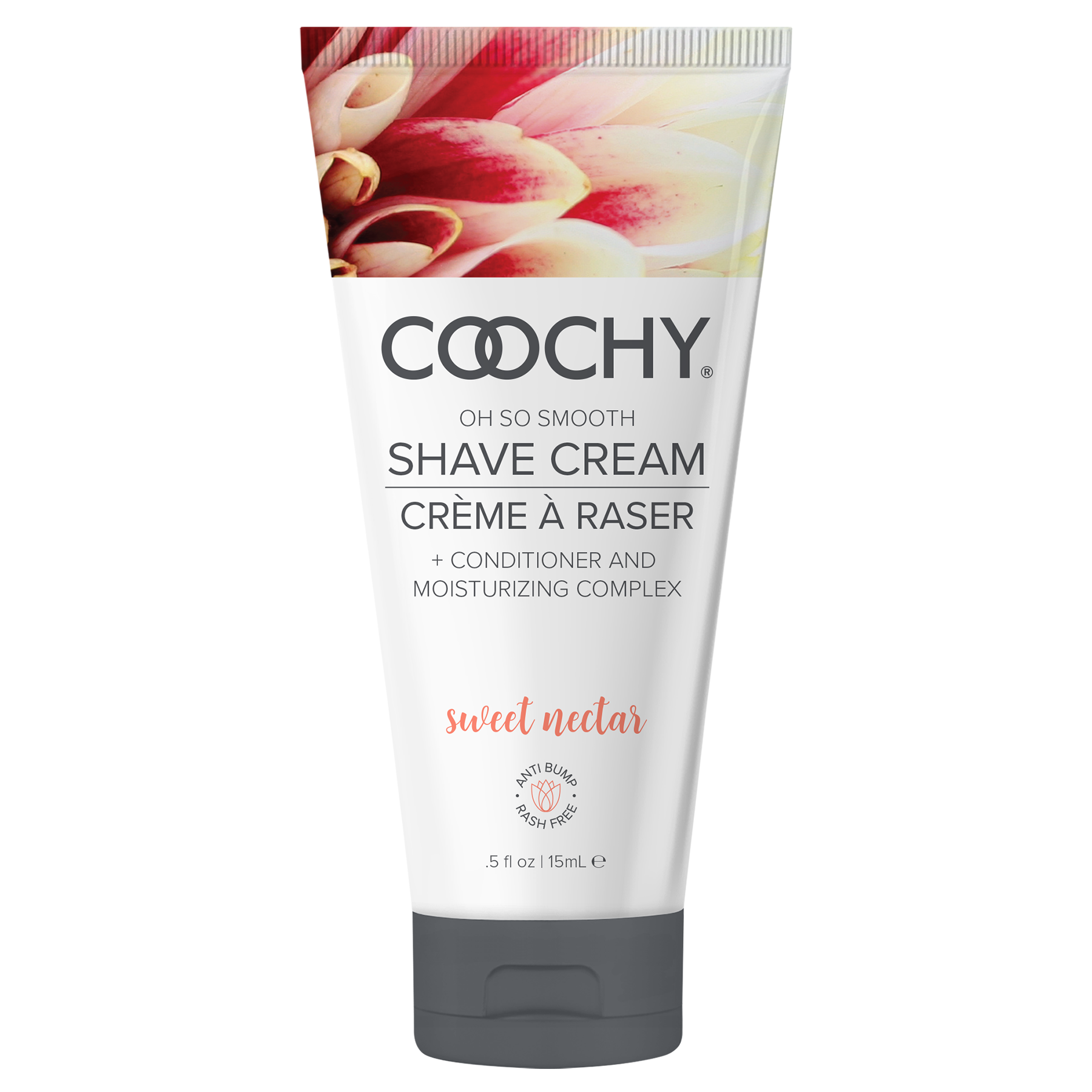 Coochy Shave Cream - SWEET NECTAR tube .5oz | 15mL by Coochy