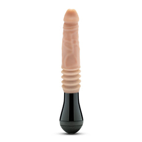 Blush Dr. Knight 10.5-inch Thrusting Gyrating Vibrating Dildo — Beige - BL-52213