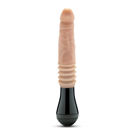 Blush Dr. Knight 10.5-inch Thrusting Gyrating Vibrating Dildo — Beige - BL-52213