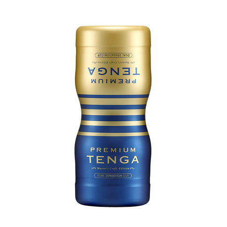 Tenga Premium Dual Sensation Cup — Pre‑Lubricated Single‑Use - TN138