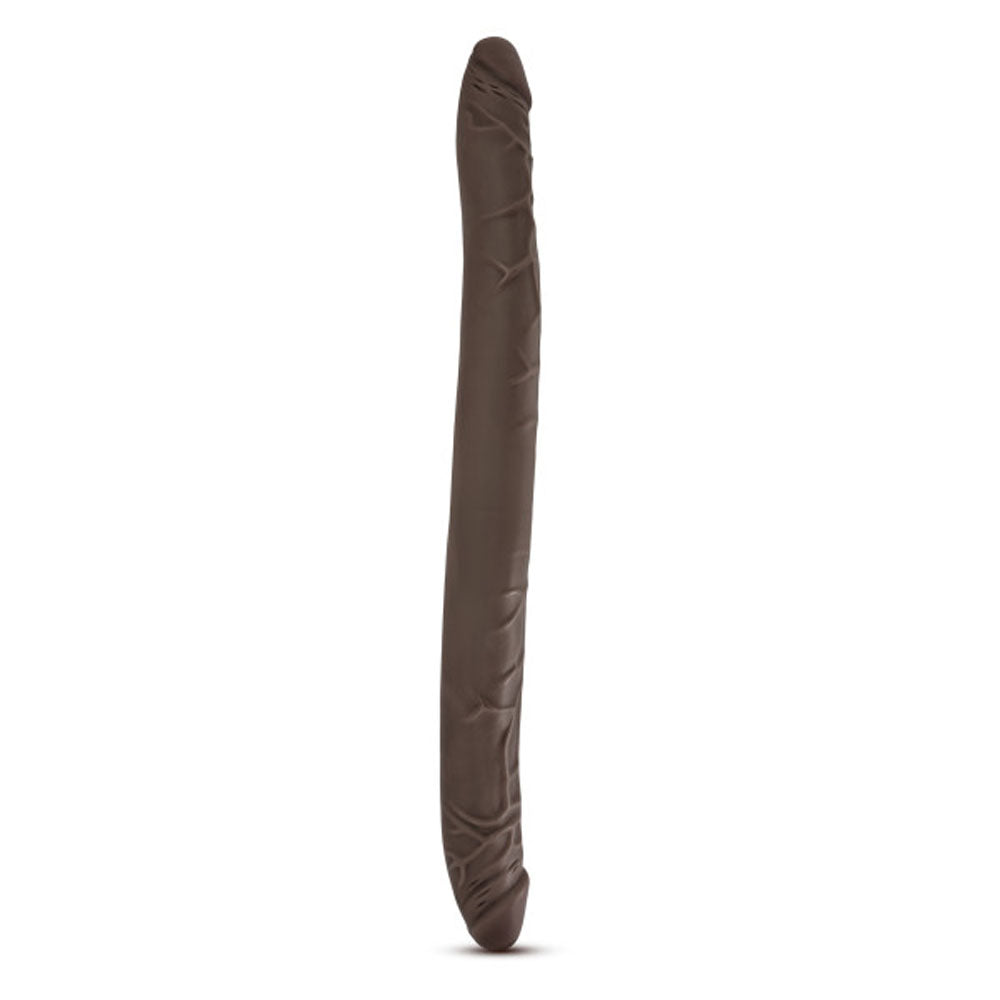 Dr. Skin - 16 Inch Double Dildo - Chocolate by Blush