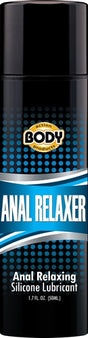 "Body Action Anal Relaxer Silicone Lubricant 1.7 Oz BA-AR17"