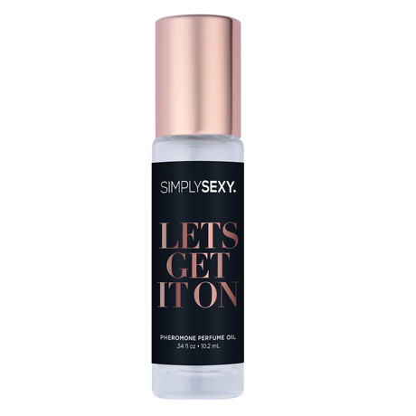 Simply Sexy Let's Get It On Pheromone Perfume Oil Roll-On, 10.2 mL - SSY4105-10