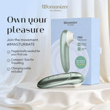 Womanizer Pro Clitoral Stimulator — Sage Green - WZ6858