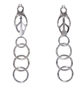 Sportsheets Edge Tuggable Clover Nipple Clamps, Silicone-Tipped - SP0641
