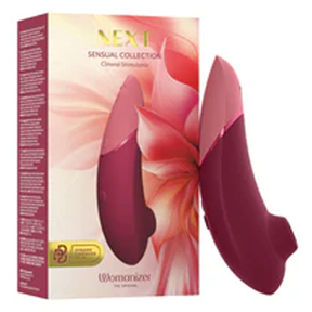 Womanizer Next Clitoral Stimulator — Bordeaux, 14 Intensity Levels - WZ4731