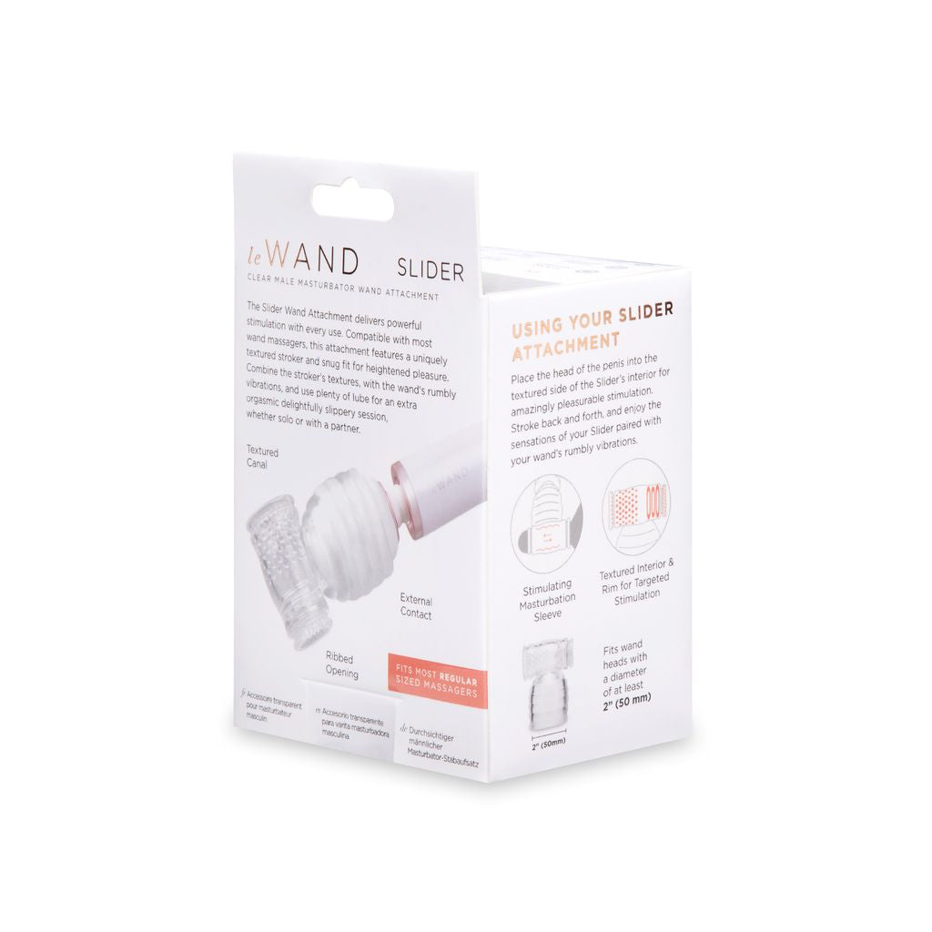 LE WAND Clear Male Stroker Wand Attachment - LW6868