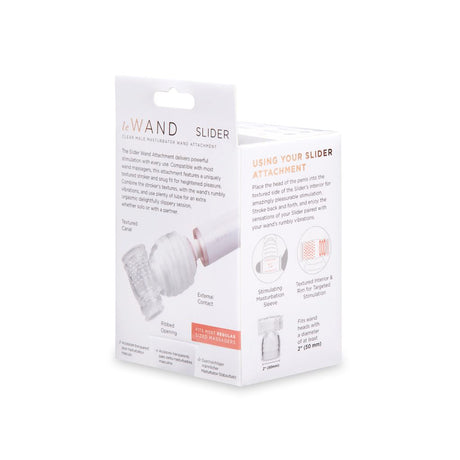 LE WAND Clear Male Stroker Wand Attachment - LW6868
