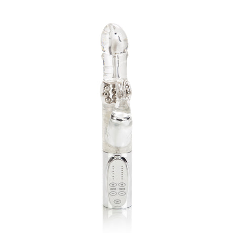 CalExotics Platinum Jack Rabbit Vibrator, Silver - SE0611103