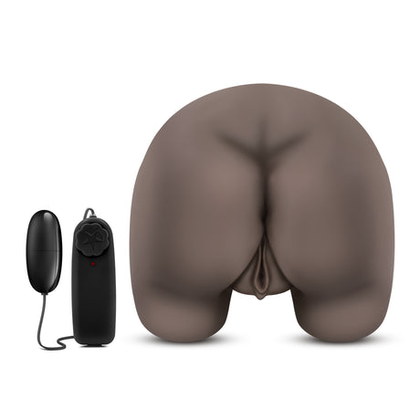 Blush Hot Chocolate Luscius Tiana Life-Sized Vibrating Rear with Dual Openings - BL-90236