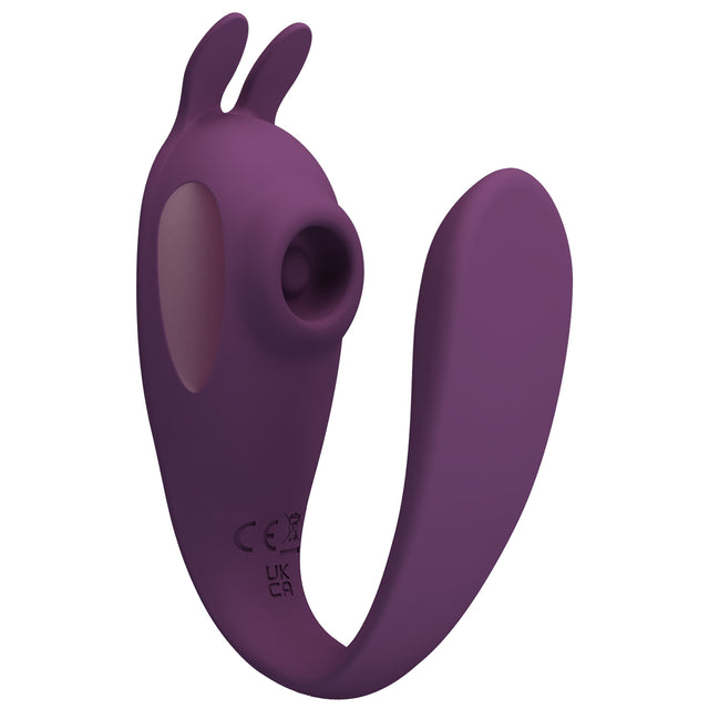 Pretty Love Shey App Control C-Shape Vibrator, Purple - BI-300077HP