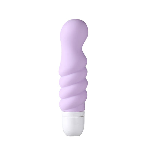 "Chloe Silicone Twissty Mini Vibe - Purple MT1422-L8"